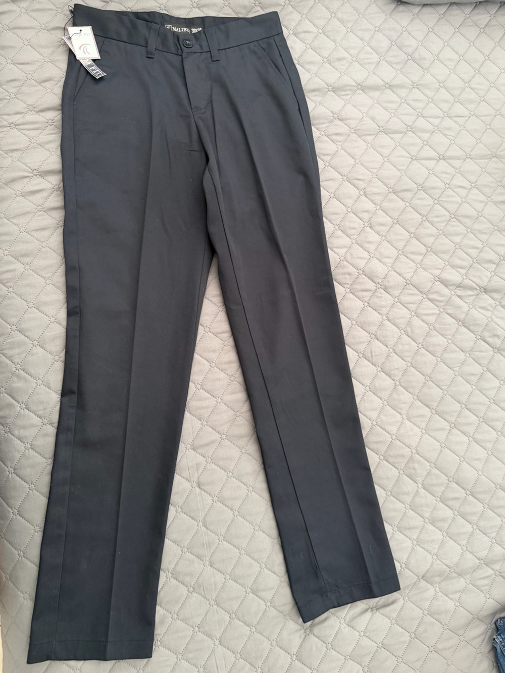 Men's Classic Black Dress Pants